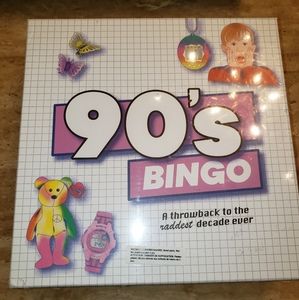 90s Bingo game board NWT
